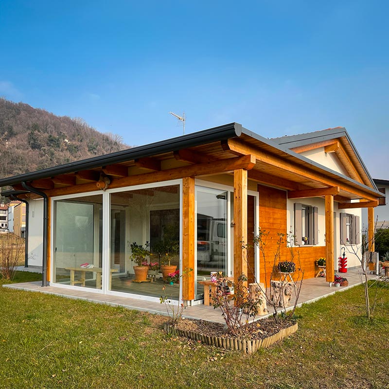 casa in legno di bioalpihaus